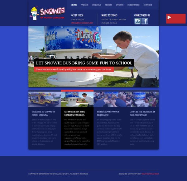 Snowie – Business Website